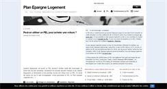 Desktop Screenshot of plan-epargne-logement.net