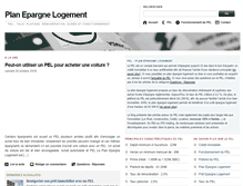Tablet Screenshot of plan-epargne-logement.net